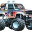 Tamiya Mitsubishi Montero Wheelie