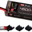 Venom 20C 2S 4500mAh 7.4V LiPo with Integrated Volt Meter