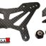 TeamSR TLR 22 T Carbon Fiber Front Shock Tower