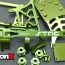 STRC Green Option Parts for Slash 2wd and Monster Jam Trucks