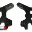 Tekno RC Front and Rear Carbon Fiber Shock Towers for EB48 and SCT410