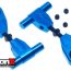 Yeah Racing Aluminum Adjustable Front Upper Arm Set For Tamiya TT-02