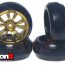 Yeah Racing Spec D Wheel and Tire Set