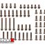 Team Associated Titanium Screw Sets for the RC10B5, B5M