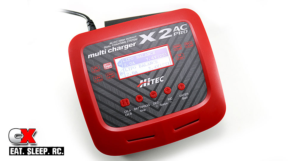Chargeur Hitec RDX2 Pro High Power Dual Port AC/DC _ R-Models