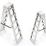 Integy Scale Step Ladders