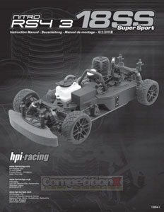 HPI Nitro RS4 3 18SS Manual