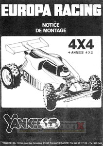 Yankee Europa Racing 4x4 Manual