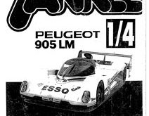 Yankee Peugeot 905LM Manual