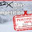 25 Days of CompetitionX-mas Postponement