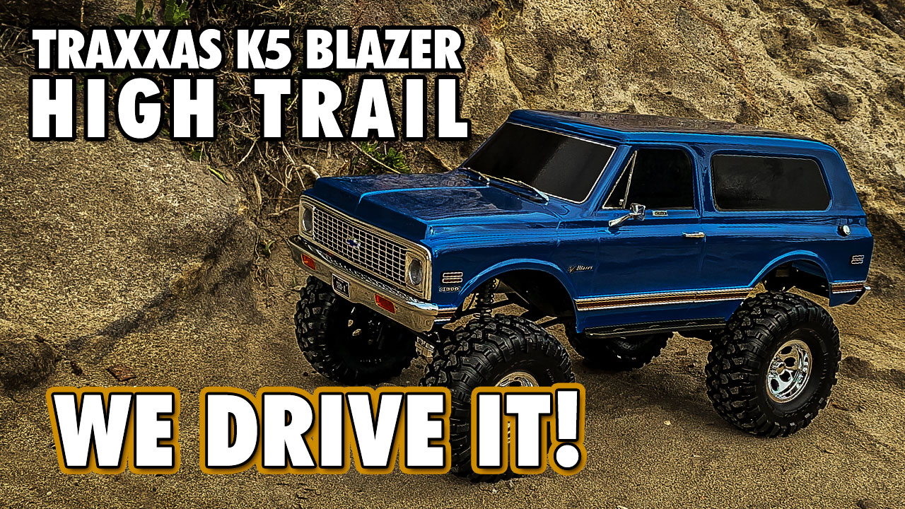 Video Traxxas TRX4 High Trail 72 Chevrolet K5 Blazer CompetitionX