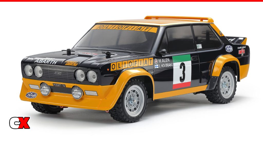 Tamiya Fiat Abarth Rally Mf X Competitionx