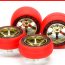 Tamiya 30th Anniversary Mini 4WD Wheel and Tire Combo | CompetitionX