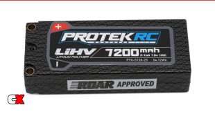 ProTek Si-Graphene HV 7200mAh Mid-Sized Shorty LiPo Battery