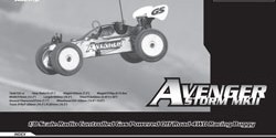 GS Racing Avenger Storm MkII Manual