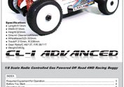 GS Racing Storm CL-1 Advanced Manual
