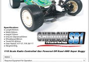 GS Racing Shadow SB1 Manual