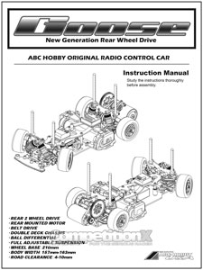 ABC Hobby Goose Manual