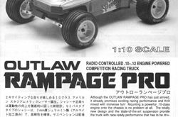 Kyosho Outlaw Rampage Pro Manual