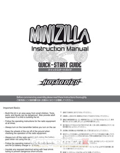 HB Racing Minizilla Manual