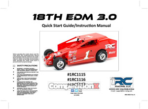 1RC Racing 1/18th EDM 3.0 Manual