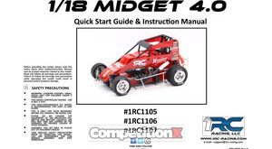 1RC Racing 1/18th Midget 4.0 Manual