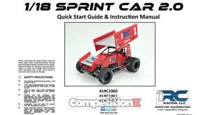 1RC Racing 1/18th Sprint Car 2.0 Manual