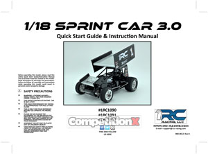 1RC Racing 1/18th Sprint Car 3.0 Manual