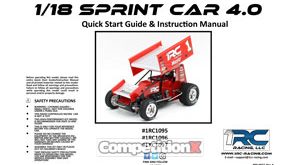 1RC Racing 1/18th Sprint Car 4.0 Manual