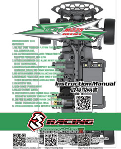 3Racing Cero M225 Mini Manual